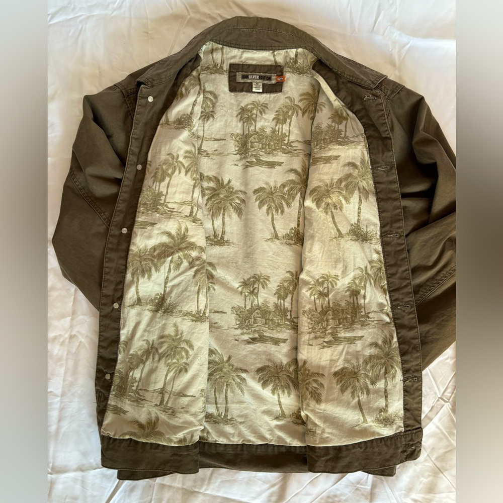 QUICKSILVER MENS ALOHA JACKET SIZE (M)